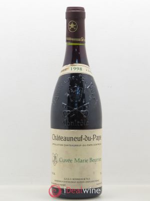 Châteauneuf-du-Pape Marie Beurrier Henri Bonneau & Fils  1998 - Lot de 1 Bouteille