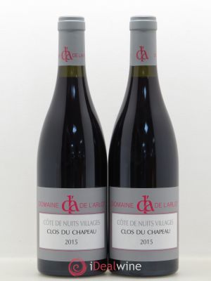 Côte de Nuits-Villages Clos du Chapeau Domaine de l'Arlot 2015 - Lot of 2 Bottles
