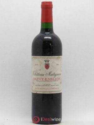 Saint-Émilion Château Matignon (no reserve) 2004 - Lot of 1 Bottle