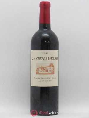 Château Belair (Belair-Monange) 1er Grand Cru Classé B  2005 - Lot de 1 Bouteille