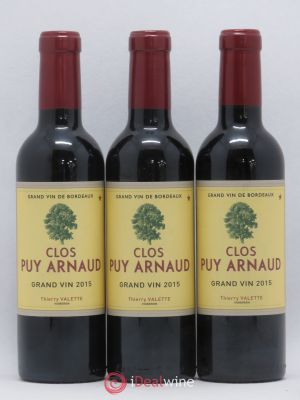 Clos Puy Arnaud  2015 - Lot of 3 Half-bottles