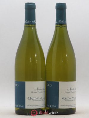 Mâcon Villages Nicolas Maillet Villages 2015 - Lot of 2 Bottles