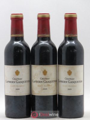 Château Capbern Gasqueton  2009 - Lot of 3 Half-bottles
