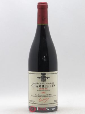 Chambertin Grand Cru Jean et Jean-Louis Trapet  2003 - Lot of 1 Bottle