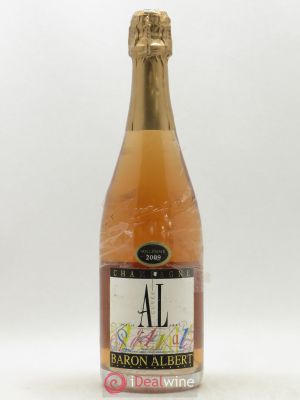Champagne Rosé de Saignée Cuvée A L Maison Baron Albert 2009 - Lot of 1 Bottle