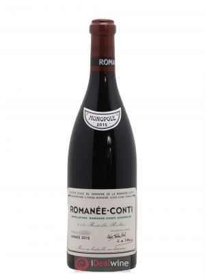 Romanée-Conti Grand Cru Domaine de la Romanée-Conti  2015 - Lot of 1 Bottle