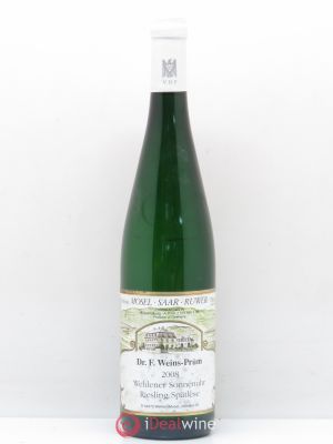 Allemagne Mosel-Saar Wehlener Sonnenuhr Riesling Spätlese Dr.F. Weins-Prüm 2008 - Lot of 1 Bottle
