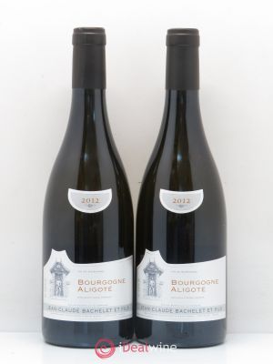 Bourgogne Aligoté Jean-Claude Bachelet et Fils 2012 - Lot of 2 Bottles