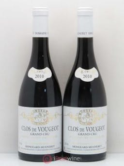 Clos de Vougeot Grand Cru Mongeard-Mugneret (Domaine)  2010 - Lot of 2 Bottles