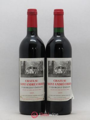 Saint Georges-Saint-Emilion Château Saint Andre Corbin (no reserve) 1995 - Lot of 2 Bottles