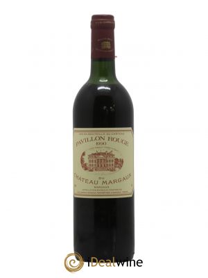 Pavillon Rouge du Château Margaux Second Vin  1990 - Lot of 1 Bottle