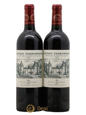 Château Carbonnieux Cru Classé de Graves  2016 - Lot of 2 Bottles