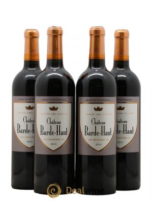 Château Barde Haut Grand Cru Classé  2014 - Lot of 4 Bottles