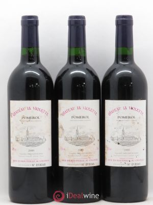 Château la Violette  2000 - Lot of 3 Bottles