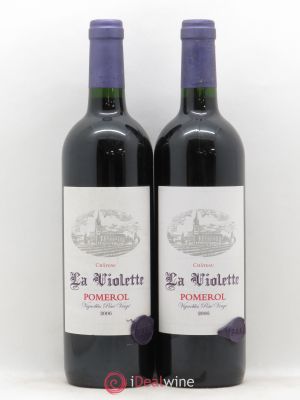 Château la Violette  2006 - Lot of 2 Bottles
