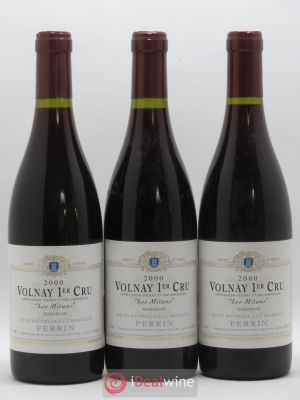 Volnay 1er Cru Les Mitans Perrin 2000 - Lot of 3 Bottles