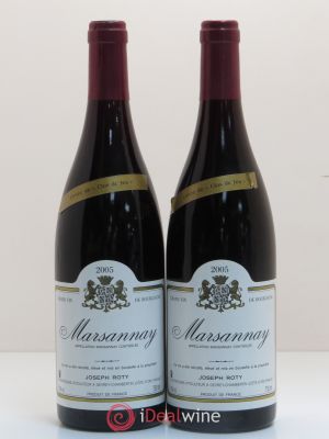 Marsannay Cuvée de Clos de Jeu Joseph Roty (Domaine)  2005 - Lot of 2 Bottles