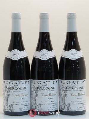 Bourgogne Cuvée Halinard Bernard Dugat-Py  2007 - Lot of 3 Bottles