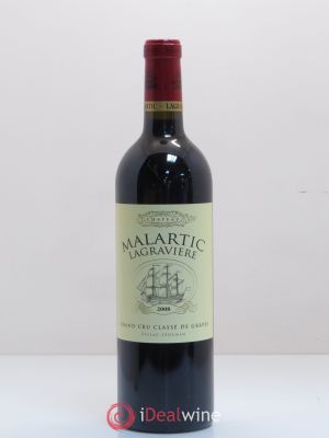 Château Malartic-Lagravière Cru Classé de Graves  2008 - Lot of 1 Bottle