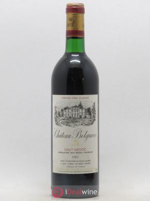 Château Belgrave 5ème Grand Cru Classé  1982 - Lot of 1 Bottle