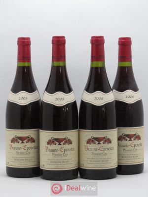 Beaune 1er Cru Epenotes Domaine Mussy 2008 - Lot of 4 Bottles