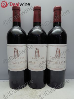 Château Latour 1er Grand Cru Classé  1998 - Lot of 3 Bottles