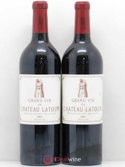 Château Latour 1er Grand Cru Classé  2001 - Lot of 2 Bottles