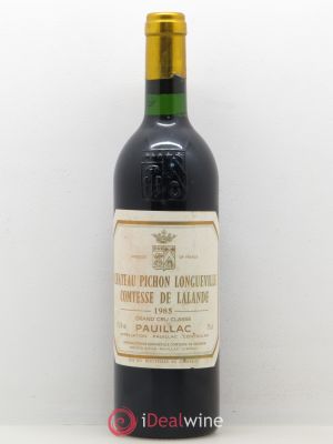 Château Pichon Longueville Comtesse de Lalande 2ème Grand Cru Classé  1985 - Lot of 1 Bottle