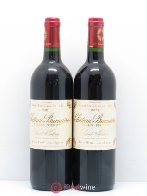 Château Branaire Ducru 4ème Grand Cru Classé  2001 - Lot of 2 Bottles