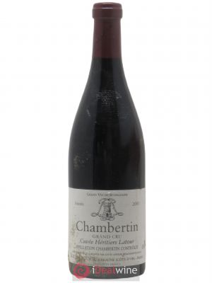 Chambertin Grand Cru Cuvée Héritiers Latour Louis Latour  2003 - Lot of 1 Bottle