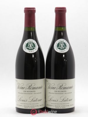Vosne-Romanée 1er Cru Les Suchots Louis Latour 1990 - Lot of 2 Bottles