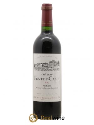 Château Pontet Canet 5ème Grand Cru Classé  2003 - Lot of 1 Bottle