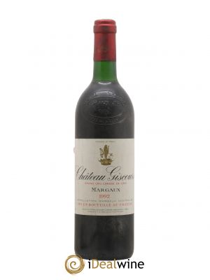 Château Giscours 3ème Grand Cru Classé  1992 - Lot of 1 Bottle