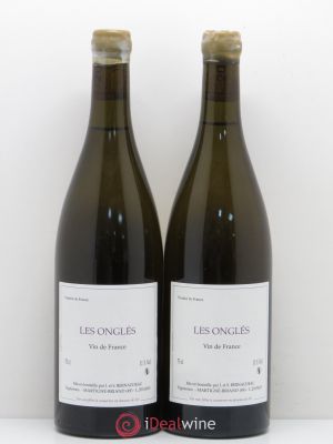 Vin de France Les Onglés Stéphane Bernaudeau (Domaine)  2015 - Lot of 2 Bottles