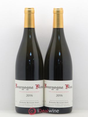 Bourgogne Bernard Boisson-Vadot  2016 - Lot of 2 Bottles