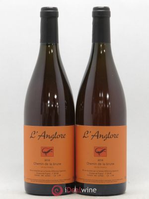 Vin de France Chemin de la brune L'Anglore  2018 - Lot of 2 Bottles