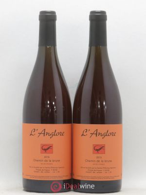 Vin de France Chemin de la brune L'Anglore  2019 - Lot of 2 Bottles