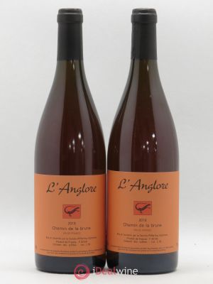 Vin de France Chemin de la brune L'Anglore  2019 - Lot of 2 Bottles