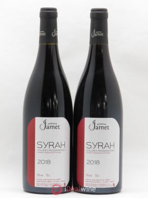IGP Collines Rhodaniennes Syrah Jamet (Domaine)  2018 - Lot of 2 Bottles