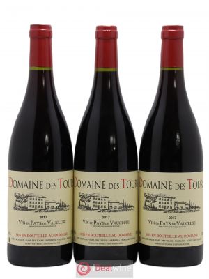 IGP Vaucluse (Vin de Pays de Vaucluse) Domaine des Tours E.Reynaud  2017 - Lot of 3 Bottles