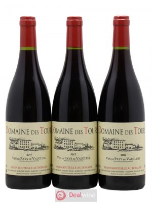 IGP Pays du Vaucluse (Vin de Pays du Vaucluse) Domaine des Tours E.Reynaud  2017 - Lot of 3 Bottles