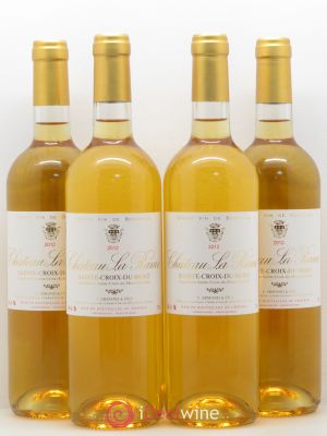 Sainte-Croix-du-Mont Château La Rame 2012 - Lot of 4 Bottles