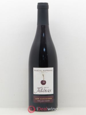Juliénas Les Cerisiers Vieilles Vignes Pascal Aufranc 2012 - Lot of 1 Bottle