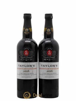 Porto Taylor's Late Bottled Vintage  2016 - Lot of 2 Bottles