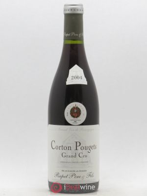 Corton Grand Cru Pougets Rapet Père & Fils Tastevinage 2004 - Lot de 1 Bouteille