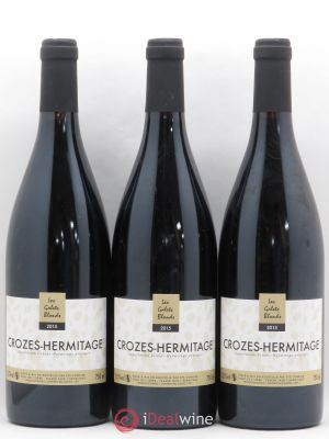 Crozes-Hermitage Les Galets Blonds ETS Combier 2015 - Lot of 3 Bottles