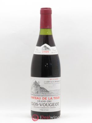 Clos de Vougeot Grand Cru Château de La Tour  1989 - Lot de 1 Bouteille