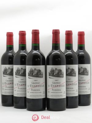 Château l'Évangile  1997 - Lot of 6 Bottles