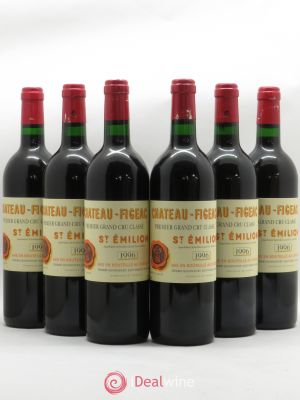 Château Figeac 1er Grand Cru Classé A  1996 - Lot of 6 Bottles
