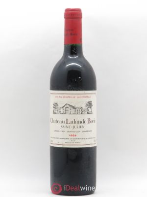 Château Lalande Borie  1989 - Lot de 1 Bouteille